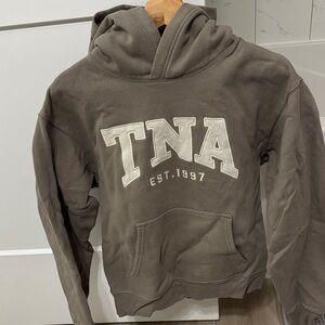 TNA Perfect Women’s Brown Hoodie Sweater